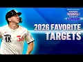 MUST DRAFT Targets at Each Position in 2026 Fantasy Baseball Drafts