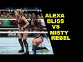 WWE 2K26 Alexa Bliss vs Misty Rebel - Thumbtack Match