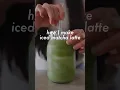 Download Lagu Simple Iced Matcha Latte Recipe🍵 #shorts