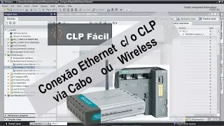 Conectando ao CLP via Cabo ou Wireless - CLP Fácil