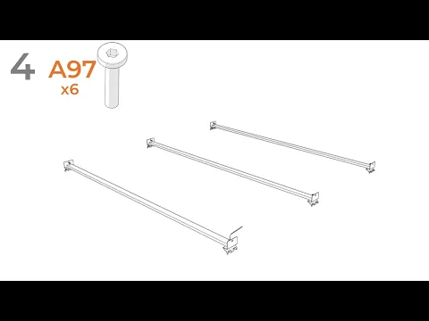 Drystan - Twin Panel Rails - Brown / Beige