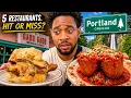 I Tried 5 Portland Food Spots So You Don t Have To