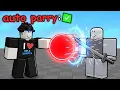 I Tested AUTOPARRY HACKS In Blade Ball Script