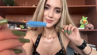 ASMR doing tiny things near your face until you fall asleep