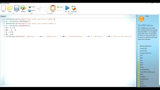 Computer Programming - How to use basic arithmetic functions on Small Basic