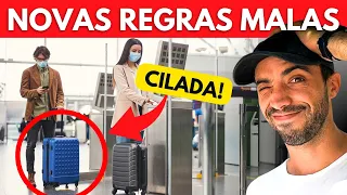 ATENÇÃO MALA DE MÃO 2025 - FISCALIZAÇÃO BAGAGEM!