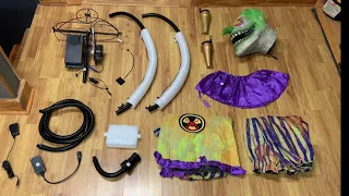 Spirit Halloween Nozzles The Clown Instructional Setup