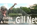 Survival Gill Net Fishing - B O B Trapping Gear-