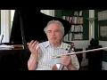 Itzhak talks about the Tchaikovsky Violin Concerto