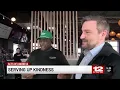 Owner of restaurant helps employee in time of need