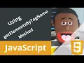 JavaScript - Selecting html elements with the getElementByTagName Method