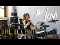 Download Lagu Livin' On a Prayer - Bon Jovi | DRUM COVER Domino Santantonio