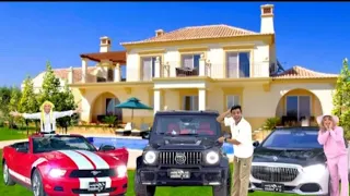 الجزء الأول بقينا أغنياء وعندنا ڤيلا وعربيات تلاجه الزمن هتموت من الضحك 