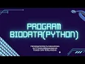 Program Biodata Mahasiswa-python