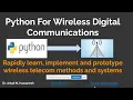 Python for Wireless Digital Communications - A New Training