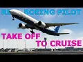 PMDG 777 Tutorial Takeoff to Cruise with a Real 777 Rated Pilot MSFS
