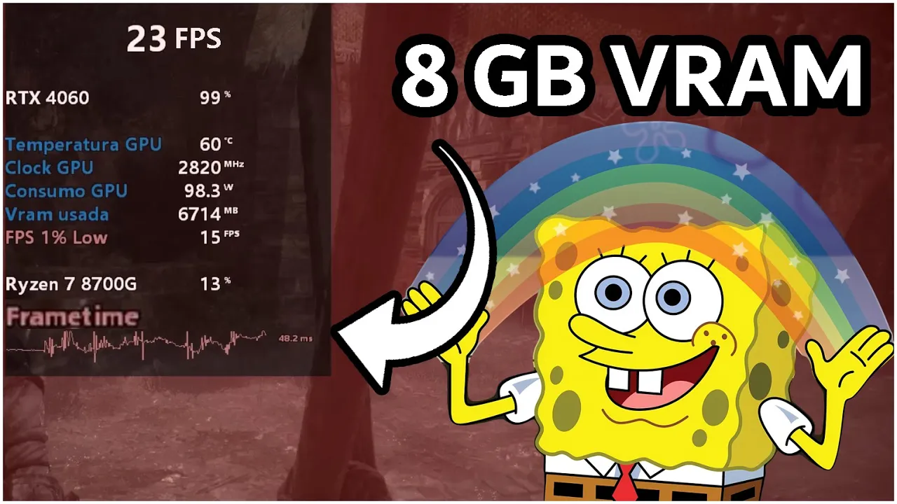 ¿Estafa? | DESMONTANDO LA FALACIA de la VRAM en las GPU: Te explico lo que NADIE dice, con PRUEBAS.
