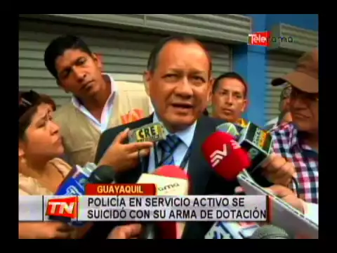 Policía en servicio activo se suicidó con su arma de dotación