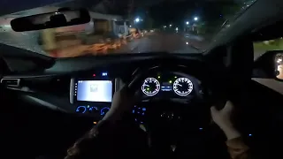2020 innova reborn night drive test night reborn pov drive 