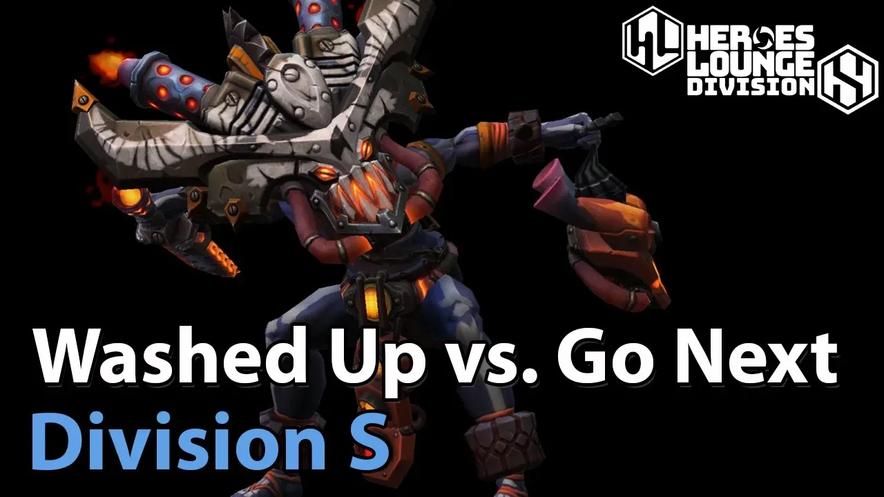 ► Washed Up vs. Go Next - Division S - Heroes of the Storm Europe