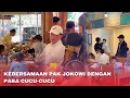 Lagu Senyum Pak Jokowi Bersama Dengan Para Cucu-Cucu 