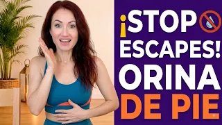 Fortalece tu Suelo Pélvico DE PIE | 10 Ejercicios Fáciles para las Pérdidas de Orina
