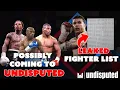Download Lagu 🔥UNDISPUTED LEAKS – FLOYD MAYWEATHER, MIKE TYSON, TANK DAVIS. POTENTIAL Fighter Roster DISCOVERED