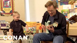 Conan Writes Chicago Blues Songs With School Kids CONAN on TBS
