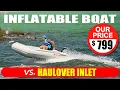 Can a 799 11 Saturn SD330 Inflatable Boat Really Handle Haulover Inlet