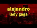 Download Lagu Lady Gaga - Alejandro Hardstyle