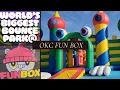 Funbox Homeschool Field Trip OKC Funbox world s biggest bounce park grand opening