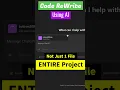 Code ReWrite Using Entire Project