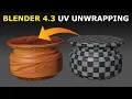 Blender 4 3 UV Unwrapping For Beginners