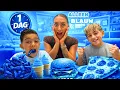 Lagu WIJ GAAN EEN HELE DAG ALLEEN BLAUW ETEN! 🍽️ | LAKAP JUNIOR