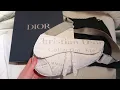 Dior x Daniel Arsham Newspaper print saddlebag