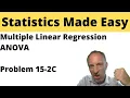 Statistics Module 15 - Multiple Linear Regression ANOVA