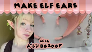 HOW TO MAKE ELF EARS - Easy tutorial on how I make my cosplay elf ears