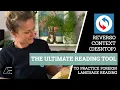 How to use Reverso Context desktop and mobile app to read a foreign language