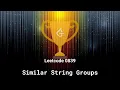 Leetcode 0839 Similar String Groups