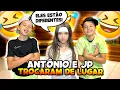 Download Lagu OS GÊMEOS ANTÔNIO E JP TROCARAM DE LUGAR 😂  • Lara Caruso •