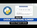 Python Program to Check If the Number is Armstrong or Not