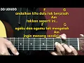 Tutorial Chord Mudah ANDAI TAK BERPISAH | Versi Gampang