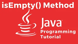 How to check whether a String is empty or not using the Java isEmpty method
