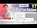 How to delete data from table database in c in Urdu Hindi
