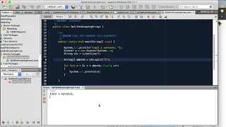 Java Programming - using Split With Arrays