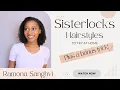 Sisterlocks Hairstyles Keep Watching For the Best Trick I ever Learned