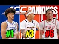 Ranking EVERY ACC College Basketball Team Heading Into Conference Play