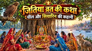जितिया व्रत की कथा | चील और सियारन की कहानी | Jitiya Vrat Katha | जीवित्पुत्रिका व्रत कथा 🙏