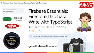 Firebase Essentials Firestore Database Write with TypeScript