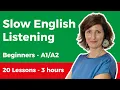 Download Lagu Slow #English #Listening for #Beginners (A1-A2): 20 Lessons - 3 Hours